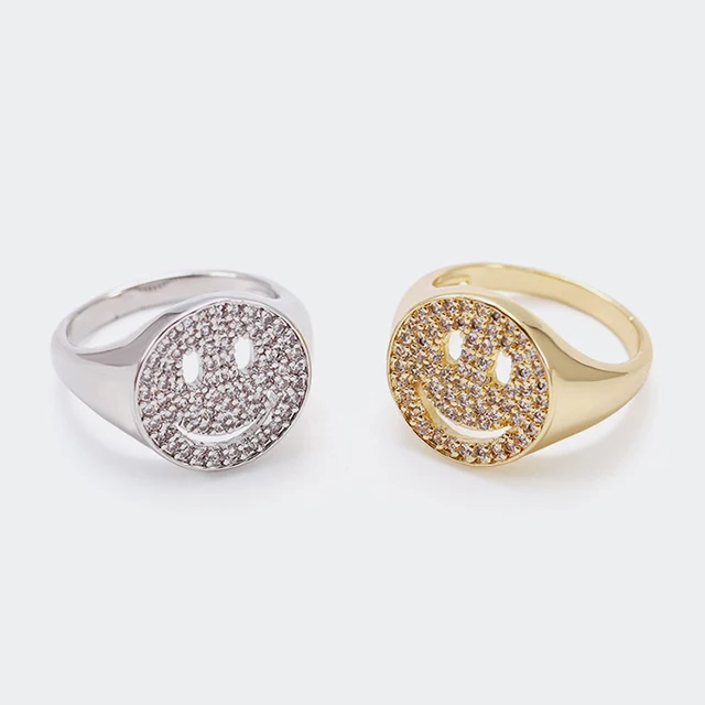ADELANTE Wholesale New Simple Fashion Tear Facial Expression Retro Thai Silver Jewelry Zircon Jewelry Smiling Face Zircon Ring
ADELANTE Wholesale New Simple Fashion Tear Facial Expression Retro Thai Silver Jewelry Zircon Jewelry Smiling Face Zircon Ring
