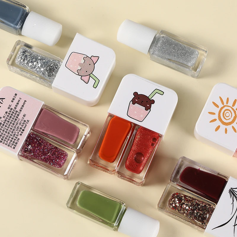 BOLANYA 2021 Popular Selling Twins Design Long-lasting Non-baking Quick-drying Nail Polish, 12 colors available
BOLANYA 2021 Popular Selling Twins Design Long-lasting Non-baking Quick-drying Nail Polish, 12 colors available