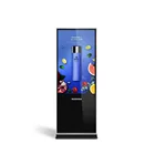 led 65inch indoor digital commercial advertising display stands with video