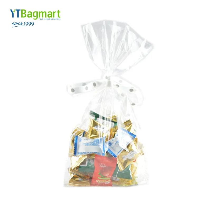 YTBagmart Zellophan Opp Block Bottom Taschen Kunststoff Recycelbar Opp Taschen
