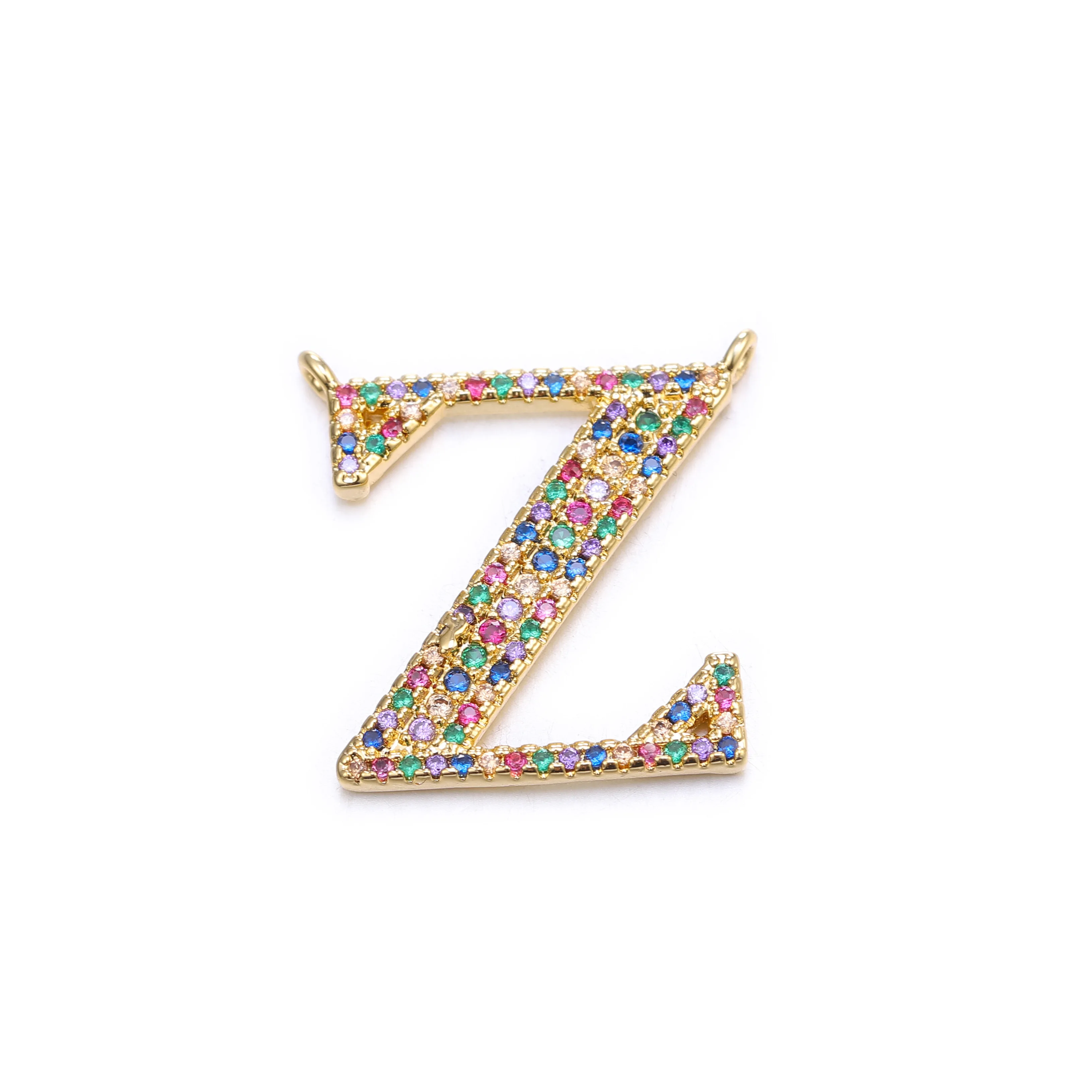 Hot Selling Yiwu Necklace Pendants Gold Copper Zircon Letter Pendants, As same as picture
Hot Selling Yiwu Necklace Pendants Gold Copper Zircon Letter Pendants, As same as picture