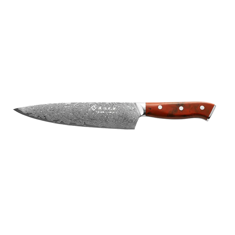 8 inch Damascus VG-10 Steel Japanese Kitchen Chef Knife Comfortable Ergonomic ABS Handle
8 inch Damascus VG-10 Steel Japanese Kitchen Chef Knife Comfortable Ergonomic ABS Handle