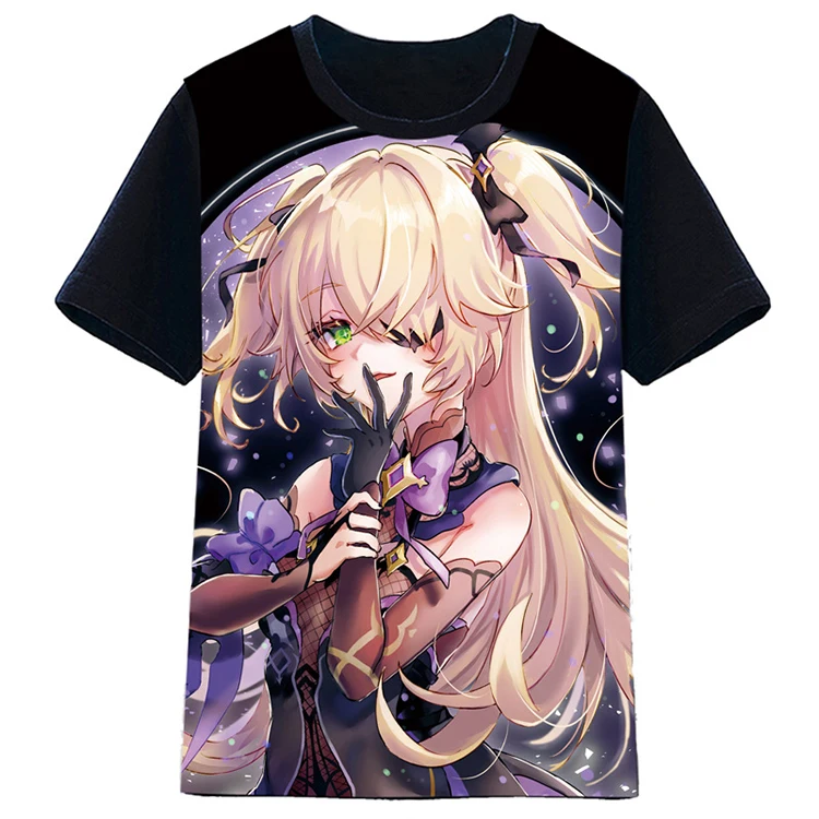 Drop shipping Cartoon milk silk t shirts men original shirt Genshin Impact anime clothes T-shirt men, Multi colors
Drop shipping Cartoon milk silk t shirts men original shirt Genshin Impact anime clothes T-shirt men, Multi colors