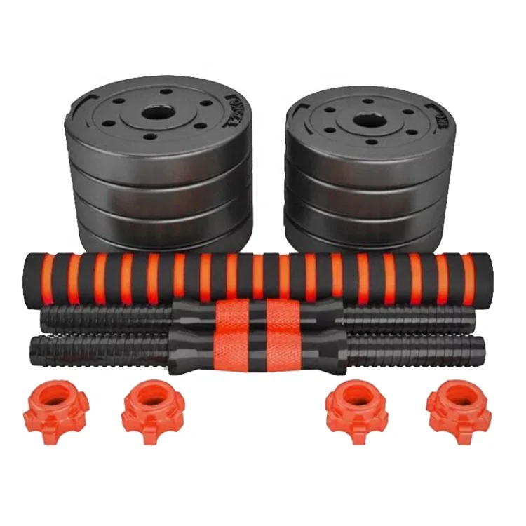 24kg/52.5Lbs Factory Sale Set Gym Equipment PVC Rubber Coated Cement Adjustable Dumbbells, Black
24kg/52.5Lbs Factory Sale Set Gym Equipment PVC Rubber Coated Cement Adjustable Dumbbells, Black