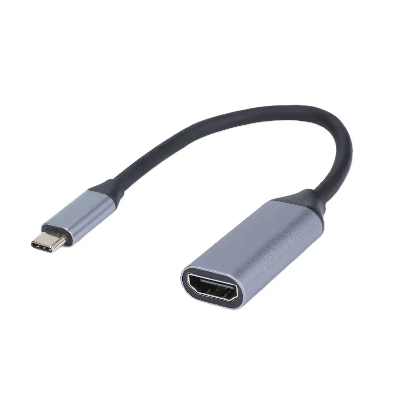 High Quality usb 3.1 type c to hdmi cable adapter USB-C Male To HDMI Female 1080P Converter For Computer, Dark grey
High Quality usb 3.1 type c to hdmi cable adapter USB-C Male To HDMI Female 1080P Converter For Computer, Dark grey