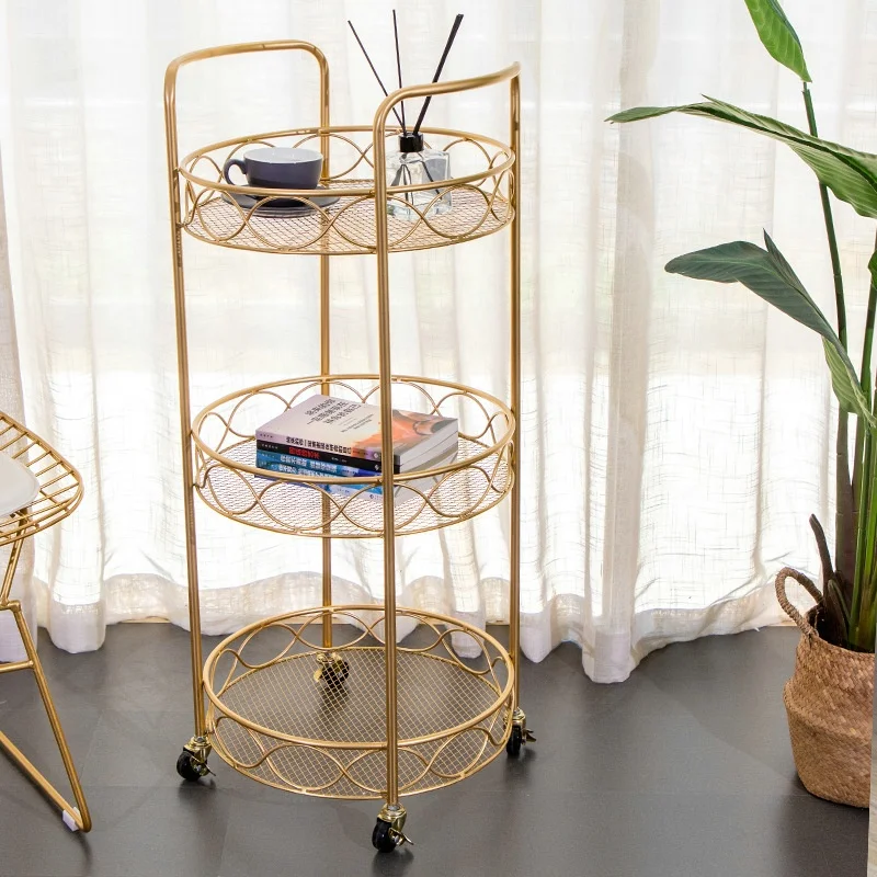 Light luxury and iron art multi-storey shelving simple living room and bedroom with wheel sundry rack household bathroom laundry
Light luxury and iron art multi-storey shelving simple living room and bedroom with wheel sundry rack household bathroom laundry