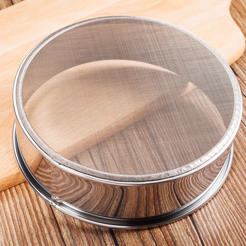 1pc 14.7*4.3 cm fine 40 mesh round vibration separation vibrating grain kitchen small manual flour sieves, As picture
1pc 14.7*4.3 cm fine 40 mesh round vibration separation vibrating grain kitchen small manual flour sieves, As picture