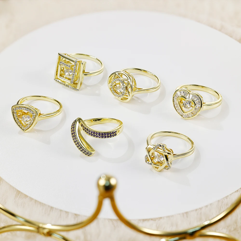 Grace Jewelry custom silver 925 rings women 2022 New Design Luxury Fashion 14k gold rings for women
Grace Jewelry custom silver 925 rings women 2022 New Design Luxury Fashion 14k gold rings for women