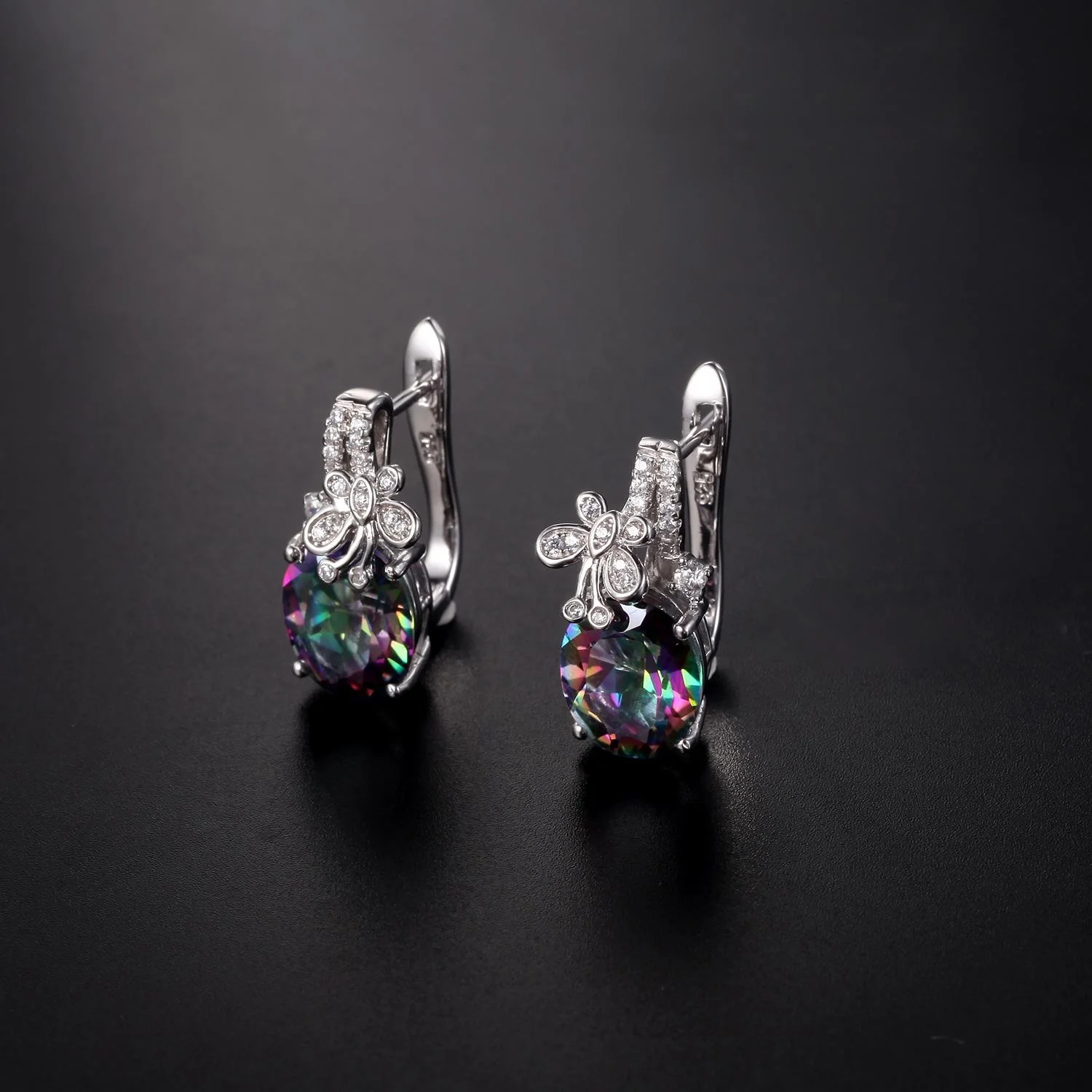 Abiding Oval Colorful Natural Big Gemstone 925 Sterling Silver Nature Inspired Clip One Butterfly Earrings Women Jewelry
Abiding Oval Colorful Natural Big Gemstone 925 Sterling Silver Nature Inspired Clip One Butterfly Earrings Women Jewelry