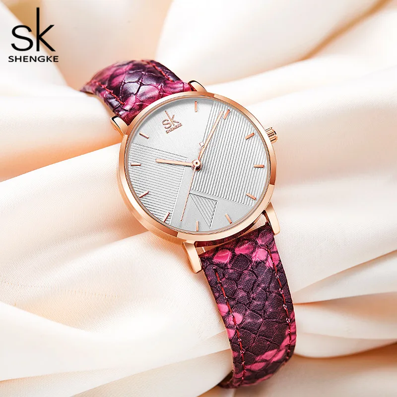 SHENGKE Stylish Lady Watch Snakeskin Texture Leather Band Sexy and Wild Ladies Watch K0144L
SHENGKE Stylish Lady Watch Snakeskin Texture Leather Band Sexy and Wild Ladies Watch K0144L