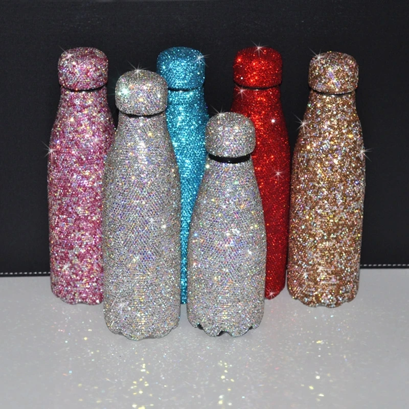 Factory Wholesale New Fashion Diamond Gorgeous Women's Gift Cup 304 Stainless Steel Coke Bottle Vacuum Flask
Factory Wholesale New Fashion Diamond Gorgeous Women's Gift Cup 304 Stainless Steel Coke Bottle Vacuum Flask