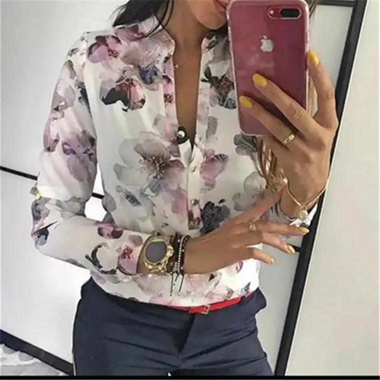 2020 New Fashion Women Girls Elegant Women Tops Long Sleeve White Shirt Office Lady Wear
2020 New Fashion Women Girls Elegant Women Tops Long Sleeve White Shirt Office Lady Wear