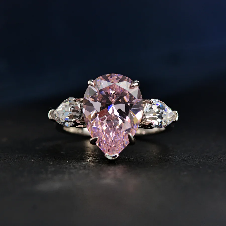 Silver jewelry ring 925 sterling 18k gold plated eternity gemstone cubic zirconia diamond wedding engagement silver ring women, Rose gold color
Silver jewelry ring 925 sterling 18k gold plated eternity gemstone cubic zirconia diamond wedding engagement silver ring women, Rose gold color