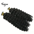 Deep Curly Virgin Nano Beads Hair Extension Nano Rings