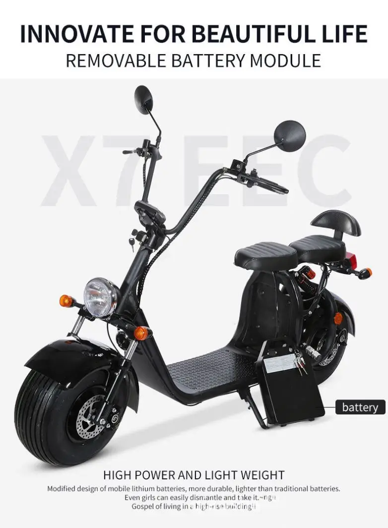 Drop Shipping High Speed 36V Smart Elektro Roller Fat Tire Big Wheel Waterproof Electric Scooter Adult
Drop Shipping High Speed 36V Smart Elektro Roller Fat Tire Big Wheel Waterproof Electric Scooter Adult