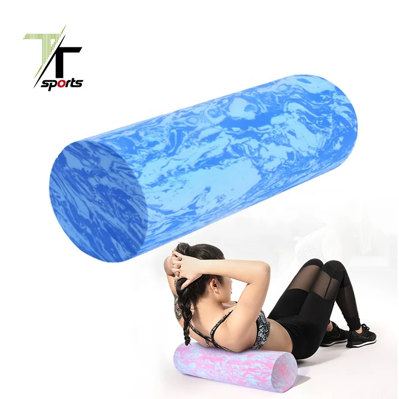 

TTSPORTS High Quality Colorful Yoga Pilates Massage Muscle Rolling EVA Foam Roller For Fitness, Pink ,blue,black,gray,camouflage or customized color