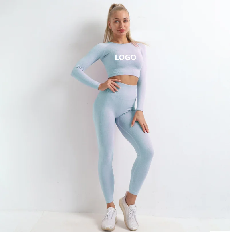 2020 Amazon Seamless Female Fall Winter Knitted Hip Lifting Elastic Fitness Sports Yoga Three Piece Suit, As picture
2020 Amazon Seamless Female Fall Winter Knitted Hip Lifting Elastic Fitness Sports Yoga Three Piece Suit, As picture