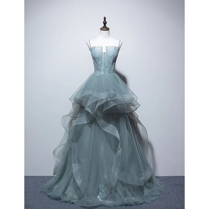 High quality bridal vestido de novia 2021 gray green bridesmaids dresses for wedding party
High quality bridal vestido de novia 2021 gray green bridesmaids dresses for wedding party