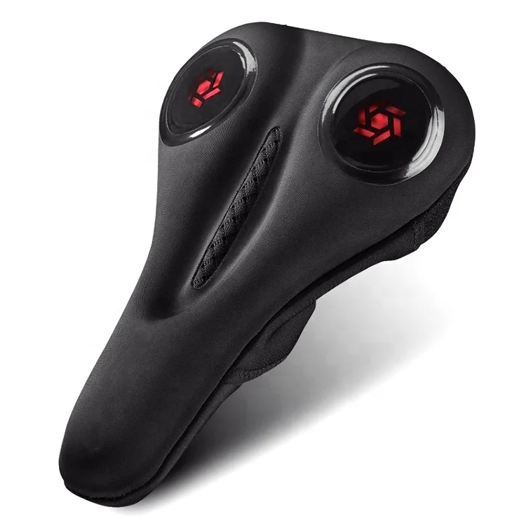 MTB Bicycle Saddle Cover Liquid Silicone Gels Saddle Cover Hollow Breathable Comfortable Soft Cycling Saddle Cover, Black and red,as your request
MTB Bicycle Saddle Cover Liquid Silicone Gels Saddle Cover Hollow Breathable Comfortable Soft Cycling Saddle Cover, Black and red,as your request