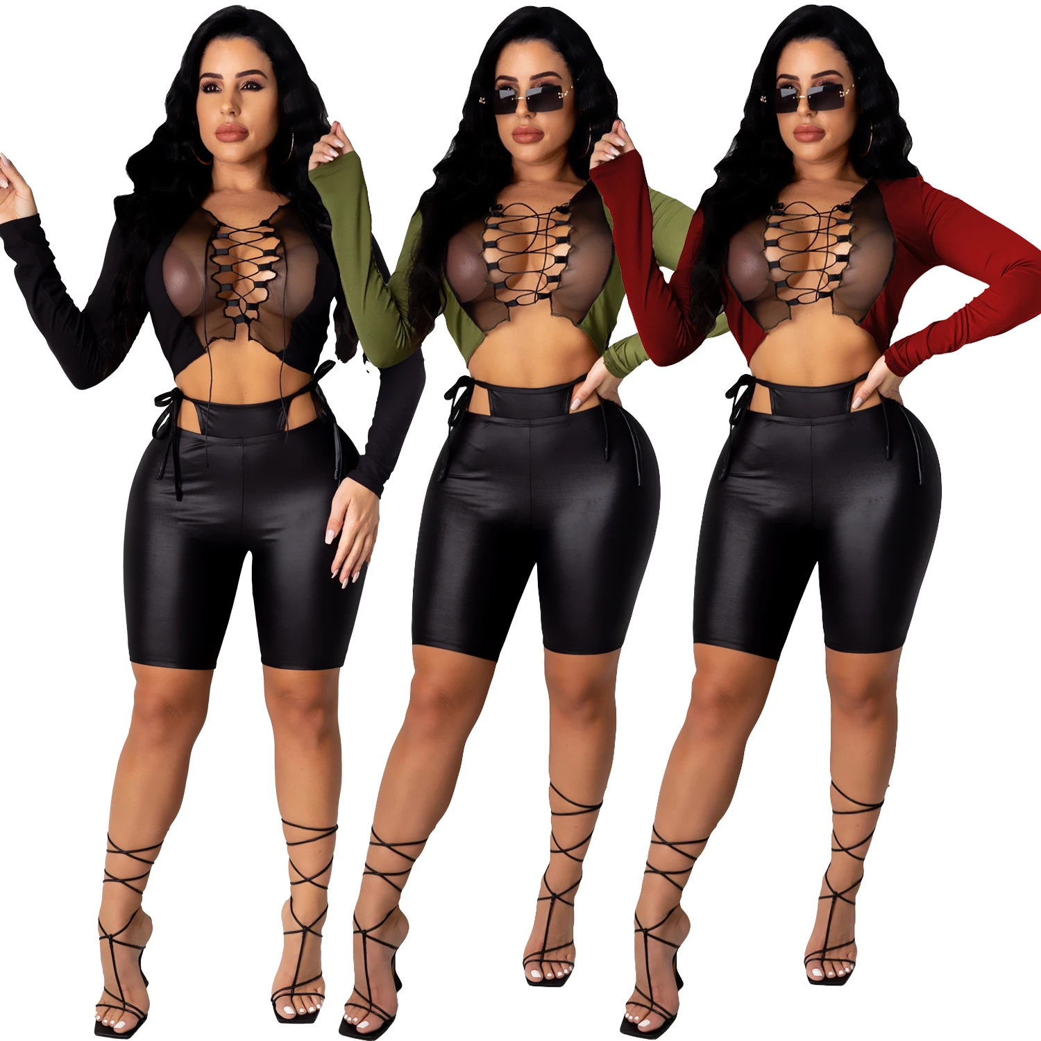 YD-M7393 fall women fashionable crop tops for women sexy bodycon mesh corset top women sexy
YD-M7393 fall women fashionable crop tops for women sexy bodycon mesh corset top women sexy