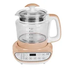 Factory supply intelligent 220v glass national multi-functional electric kettle