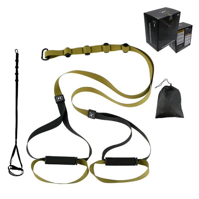 Suspension Trainer Fitness Resistance Training Suspension Strap Trainer, Color can be customized
Suspension Trainer Fitness Resistance Training Suspension Strap Trainer, Color can be customized
