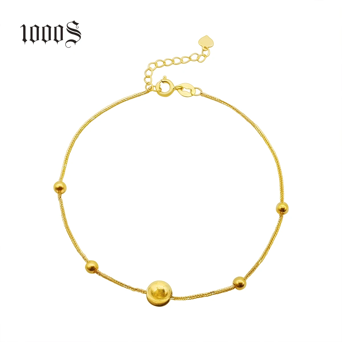 Latest Design 18K Solid Gold bead Chain Bracelet, Fashion Genuine Gold 18K Ball Chain Bracelets
Latest Design 18K Solid Gold bead Chain Bracelet, Fashion Genuine Gold 18K Ball Chain Bracelets