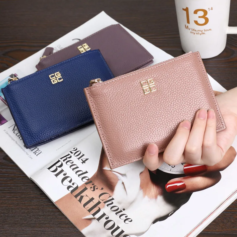 2020 New Multi-card Position Leather Card Holder Womens Leather Ultra-thin Card Holder Zipper Coin Purse Holder for Women
2020 New Multi-card Position Leather Card Holder Womens Leather Ultra-thin Card Holder Zipper Coin Purse Holder for Women
