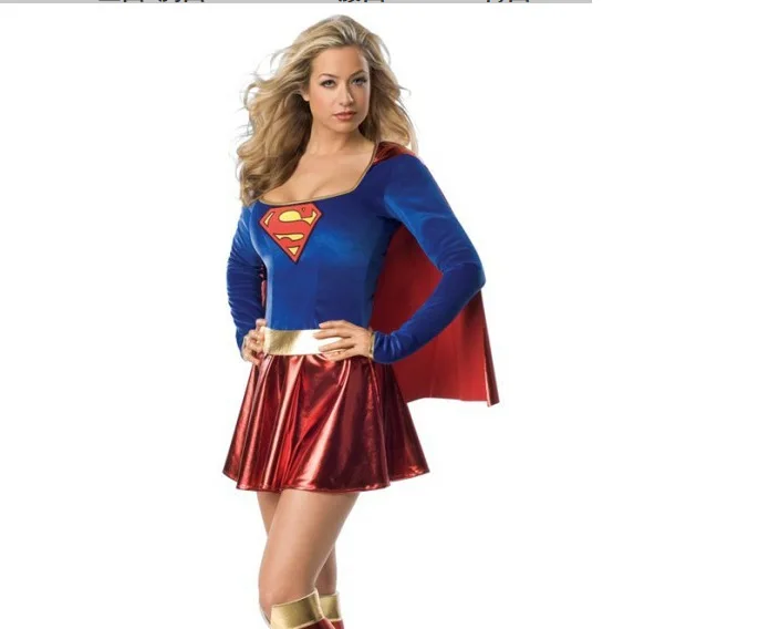 Halloween Cosplay Superwoman plus size clothing adult stage clothing wholesale, Picture shows
Halloween Cosplay Superwoman plus size clothing adult stage clothing wholesale, Picture shows
