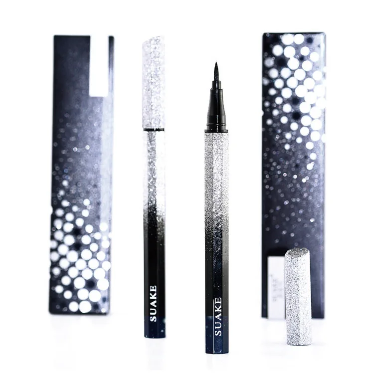 Fashionable star sky waterproof eyeliner pencil quick dry smooth long lasting liquid eyeliner, Single-color
Fashionable star sky waterproof eyeliner pencil quick dry smooth long lasting liquid eyeliner, Single-color