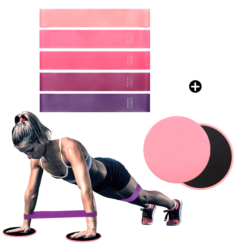 Custom logo high quality Core Sliders 7 pcs fitness set 5 level mini resistance yoga bands
Custom logo high quality Core Sliders 7 pcs fitness set 5 level mini resistance yoga bands