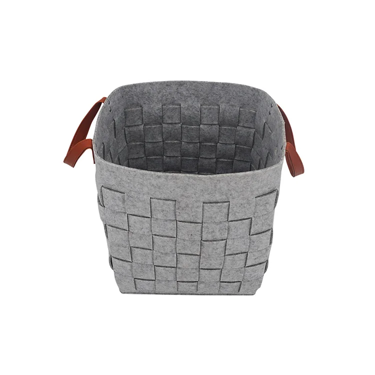 Laundry Cloth Clothes Clothing Baby Dress Home Round Organizer Bag Felt Woven Rope Storage Basket, Grey and customized color
Laundry Cloth Clothes Clothing Baby Dress Home Round Organizer Bag Felt Woven Rope Storage Basket, Grey and customized color