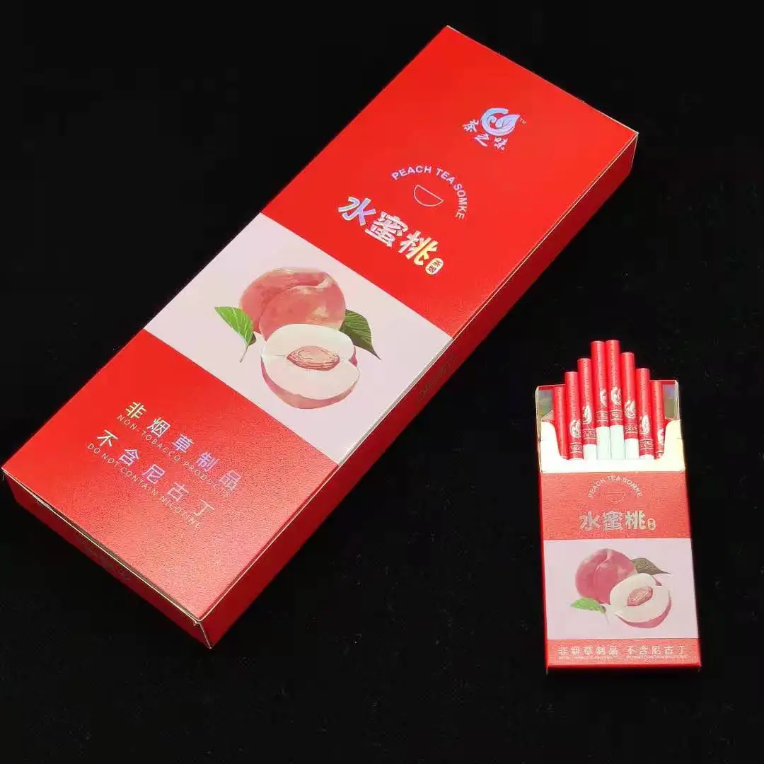 ESIE Herbal Cigarettes Health Nicotine-Free Tobacco-Free Products Passion Fruit Cherry Blueberry Flavored Teas Cigarette
ESIE Herbal Cigarettes Health Nicotine-Free Tobacco-Free Products Passion Fruit Cherry Blueberry Flavored Teas Cigarette