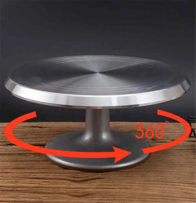 cake stand Baking tool 10 12 14 inch mounted cream cake table Turntable Rotating table stand base turn around Decorating table
cake stand Baking tool 10 12 14 inch mounted cream cake table Turntable Rotating table stand base turn around Decorating table