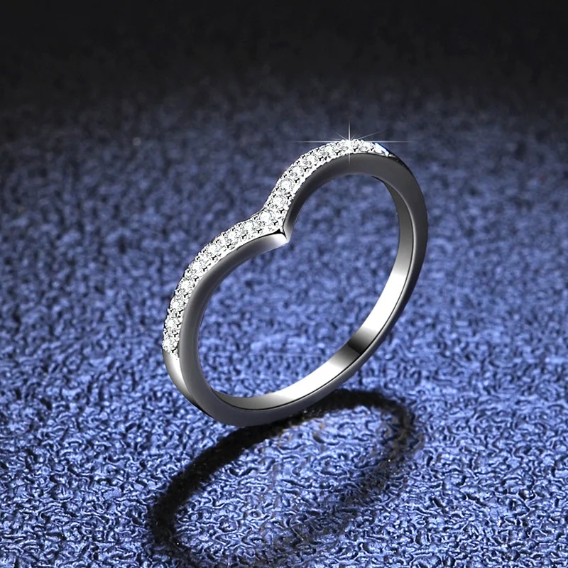 1ct S925 Sterling Silver White Round Shape Moissanite Diamonds Wedding Rings for Women and Men
1ct S925 Sterling Silver White Round Shape Moissanite Diamonds Wedding Rings for Women and Men