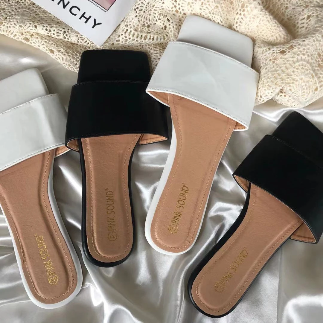 VMAE high quality latest fashion Summer light weight sole PU sandal flat shoe Women Casual Beach Slippers
VMAE high quality latest fashion Summer light weight sole PU sandal flat shoe Women Casual Beach Slippers