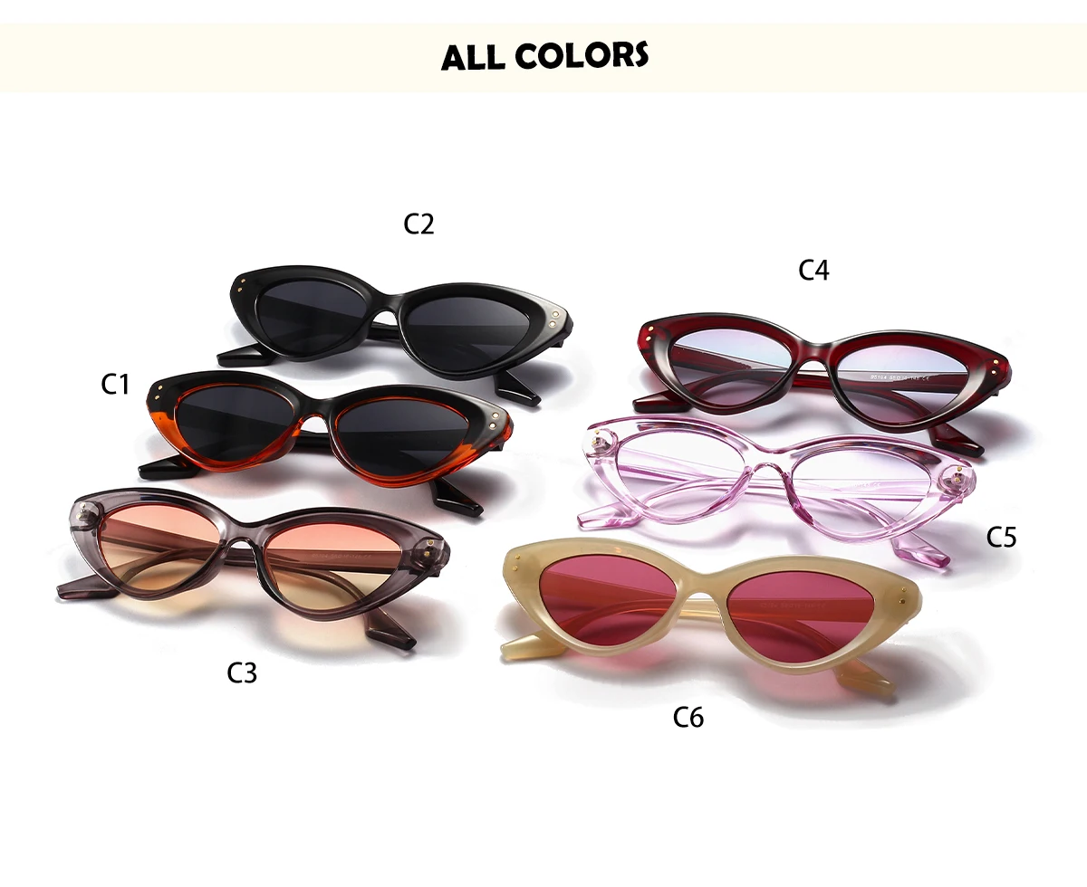 Sunglasses Cat Eye Shades Women Small Designer Shade Triangle Glasses 2022 Fashion Sunglasses For Wholesale
Sunglasses Cat Eye Shades Women Small Designer Shade Triangle Glasses 2022 Fashion Sunglasses For Wholesale