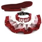 Modern Soft Cute Dog Leash and Collar for Small Dogs