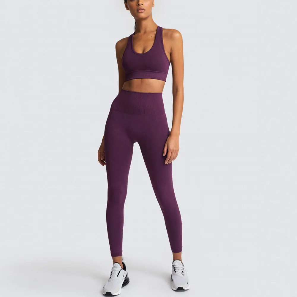 Womens yoga suit sports bra and leggings dry fit yoga set 
Womens yoga suit sports bra and leggings dry fit yoga set