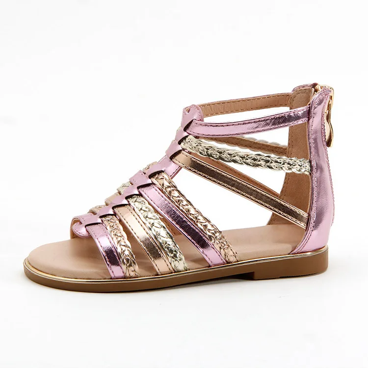 Factory Direct Wholesale High Quality PU Leather Cross Straps Mis-colour Summer Kids Girls Sandals
Factory Direct Wholesale High Quality PU Leather Cross Straps Mis-colour Summer Kids Girls Sandals