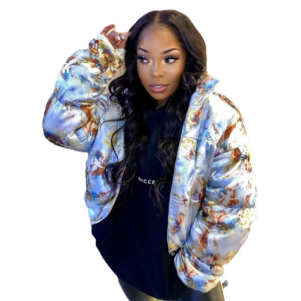 21111-MX63 new printed winter warm cotton-padded coats women sehe fashion
21111-MX63 new printed winter warm cotton-padded coats women sehe fashion