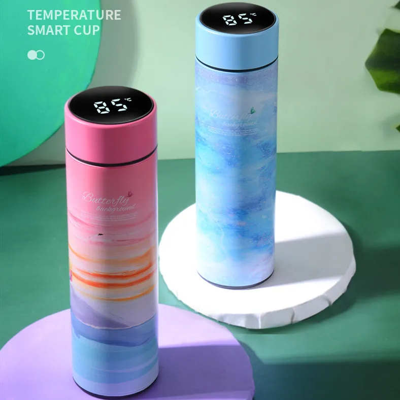 Smart Water Bottle Temperature Display LED screen Vacuum Insulated Double Wall stainless steel bottle
Smart Water Bottle Temperature Display LED screen Vacuum Insulated Double Wall stainless steel bottle