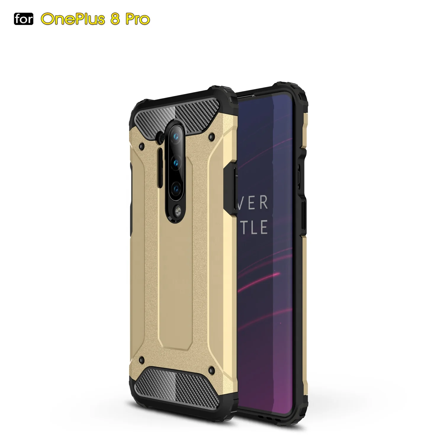 For 1+8 Pro Case Hybrid Heavy Duty Anti-knock Hard PC Cover Case For oneplus 8 Pro, 7 colors
For 1+8 Pro Case Hybrid Heavy Duty Anti-knock Hard PC Cover Case For oneplus 8 Pro, 7 colors