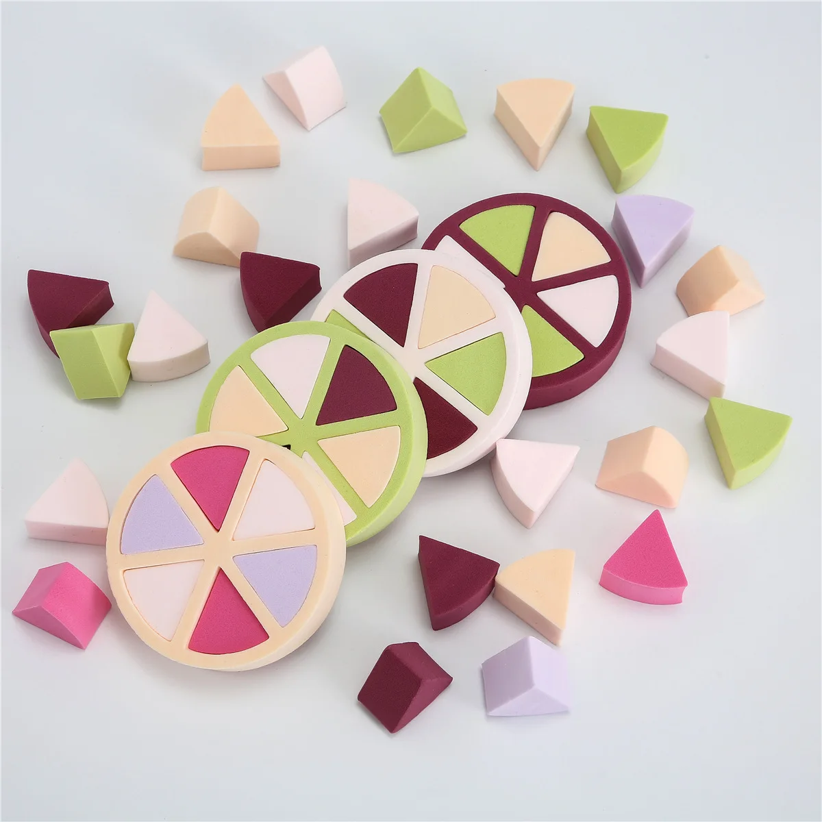 Hot sale 6 pcs one Set Private Label Facial Cosmetic Foundation Powder Puff, Customized color
Hot sale 6 pcs one Set Private Label Facial Cosmetic Foundation Powder Puff, Customized color