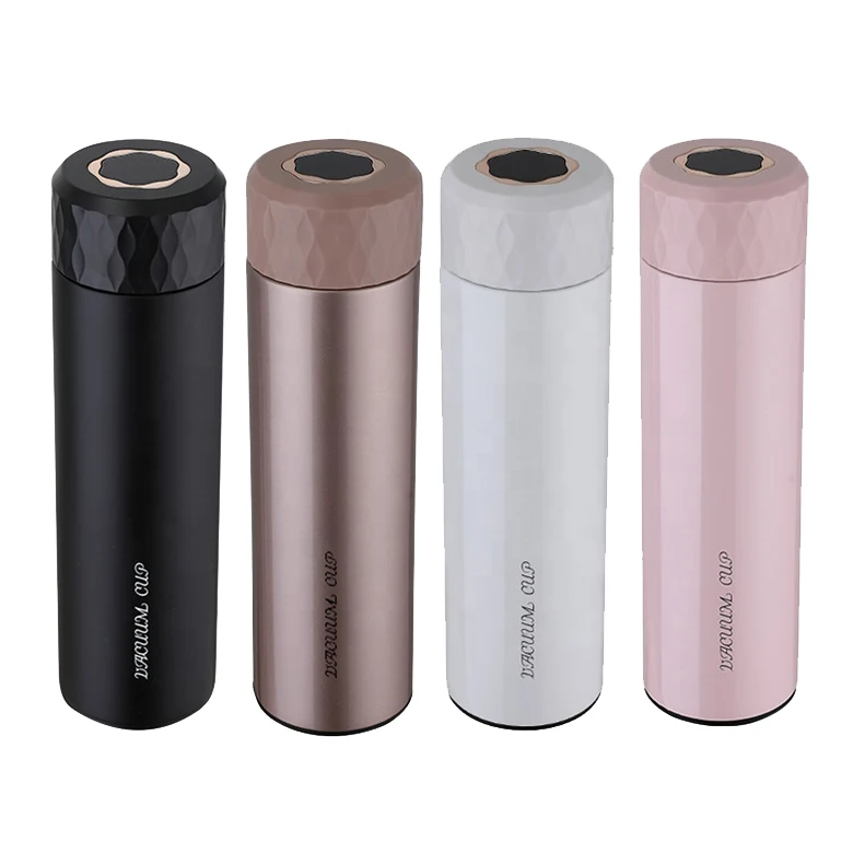 New Style Smart Thermos, Thermos with Temperature Sensor, Double Wall 316 Stainless Steel Straight Cup, White/black/pink/rose gold
New Style Smart Thermos, Thermos with Temperature Sensor, Double Wall 316 Stainless Steel Straight Cup, White/black/pink/rose gold