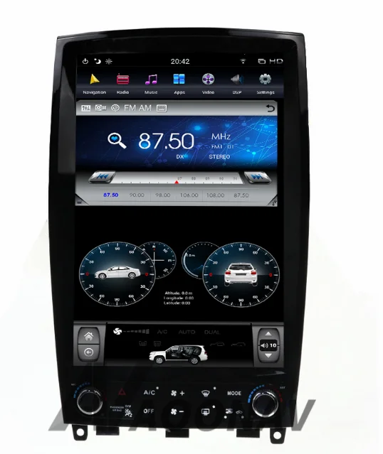 AOONAV Android 9.0 Touch Screen tesla style 12.1 inch GPS navigation For Infiniti QX50 2018 car GPS Radio DVD player
AOONAV Android 9.0 Touch Screen tesla style 12.1 inch GPS navigation For Infiniti QX50 2018 car GPS Radio DVD player