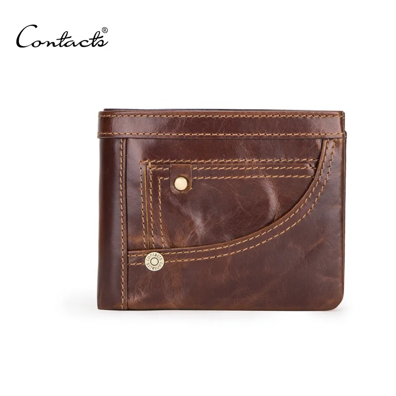 Jeans design contact's drop ship wholesale vintage fashion high quality cowhide leather coffee RFID mens wallet with coin pocket, Brown or customized
Jeans design contact's drop ship wholesale vintage fashion high quality cowhide leather coffee RFID mens wallet with coin pocket, Brown or customized
