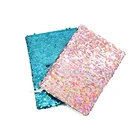 School Dairy Reversible Magic Sequins Notebook