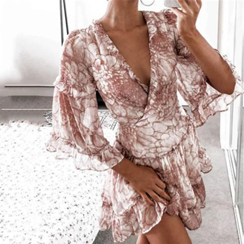 boho chiffon casual floral print maxi women ruffles vestidos largos vestido para fiestas designer dresses bell sleeve dress, Printed
boho chiffon casual floral print maxi women ruffles vestidos largos vestido para fiestas designer dresses bell sleeve dress, Printed