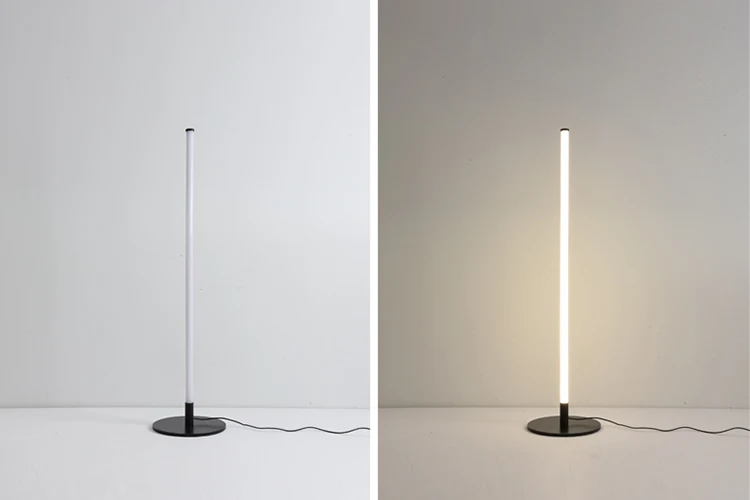 Factory price 360 degree luminous slim acrylicstraight LED linear tube for living room bedroom table light